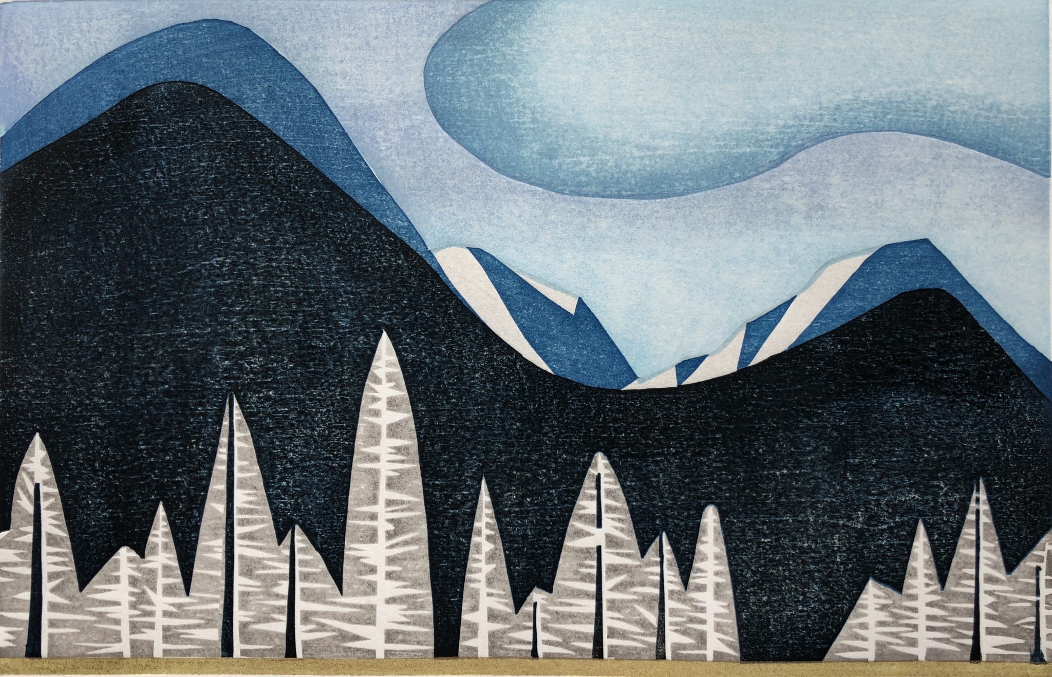 Here We Are at Glacier National Park by Lynita Shimizu