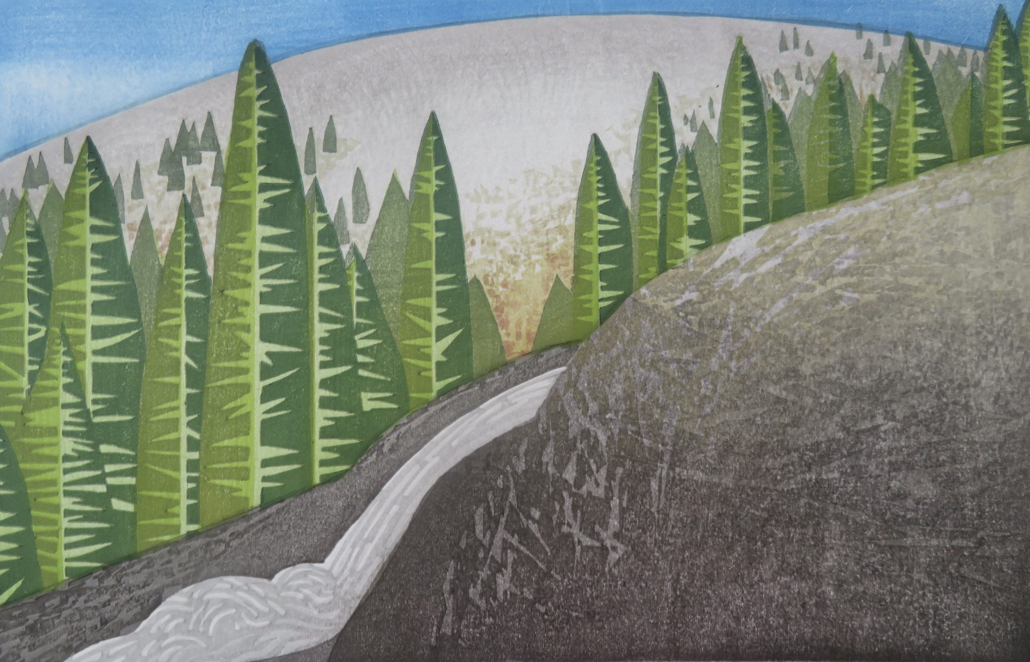 Hike in the Bitterroots by Lynita Shimizu